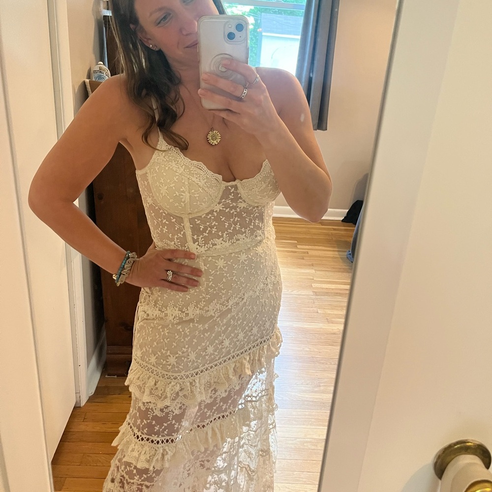 Swap for Haley 🥰💜Elegant Lace Dress